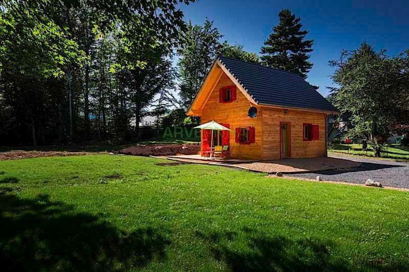 Chalet Des Noisettes Murol Exterior photo