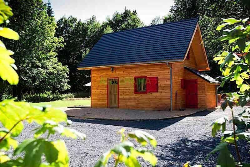 Chalet Des Noisettes Murol Exterior photo